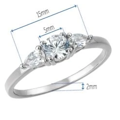 1 Ct. T.w. Katarina Ring -Trudiamonds T2192 PC 1
