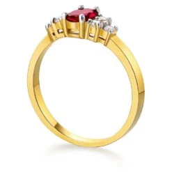 La Bella Tru-Ruby Ring -Trudiamonds T2198 GC 2