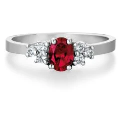 La Bella Tru-Ruby Ring -Trudiamonds T2198 PC 3