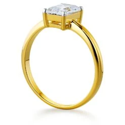 1.75 Ct. Emerald Cut Solitaire Ring -Trudiamonds T2200 GC 2