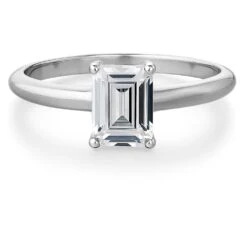 1.75 Ct. Emerald Cut Solitaire Ring -Trudiamonds T2200 PC 3