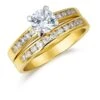 Enchanting Duo Ring Set -Trudiamonds T2208 GC