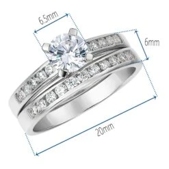 Enchanting Duo Ring Set -Trudiamonds T2208 PC 1 e883c77a 7ea5 4cf1 9c02 507e58ede025