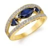 Tru-Sapphire Marquise Ring -Trudiamonds T2225 GC