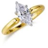 1 Ct. Marquise Solitaire Ring