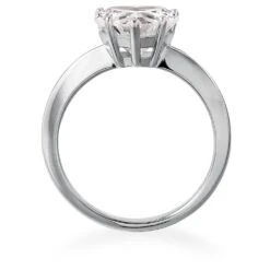 2.5 Ct. Heart Solitaire Ring -Trudiamonds T2280 PC 2