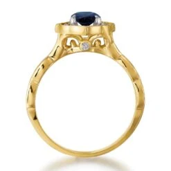 Marie Antoinette Tru-Sapphire Ring 12 Marie Antoinette Tru-Sapphire Ring -Trudiamonds T2375 GC 2