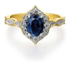 Marie Antoinette Tru-Sapphire Ring 14 Marie Antoinette Tru-Sapphire Ring -Trudiamonds T2375 GC 3