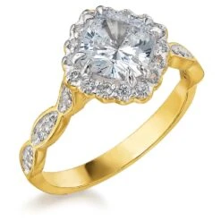 3.4 Ct. T.w. French Lace Ring