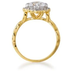 3.4 Ct. T.w. French Lace Ring -Trudiamonds T2378 GC 2