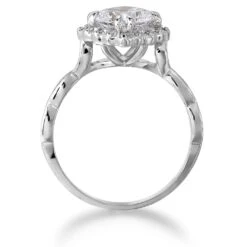 3.4 Ct. T.w. French Lace Ring -Trudiamonds T2378 PC 2