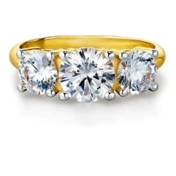 4 Ct. T.w. Trilogy Ring -Trudiamonds T2428 GC 3
