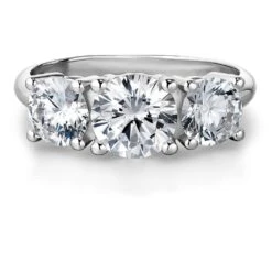 4 Ct. T.w. Trilogy Ring -Trudiamonds T2428 PC 3