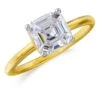 2 Ct. Asscher Cut Solitaire Ring -Trudiamonds T2460 GC