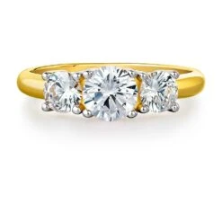 2 Ct. T.w. Trilogy Ring 16 2 Ct. T.w. Trilogy Ring -Trudiamonds T2510 GC 3