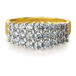 The Legendary Marilyn Cluster Ring -Trudiamonds T2514 GC 3