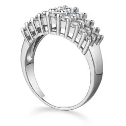 The Legendary Marilyn Cluster Ring -Trudiamonds T2514 PC 2