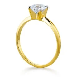 3 Ct. Classic 4-Claw Solitaire Ring -Trudiamonds T2534 GC 2