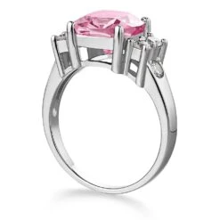 Pink Perfection Ring 13 Pink Perfection Ring -Trudiamonds T2616 PC 2