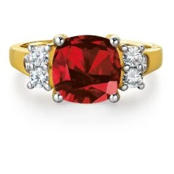Tru-Ruby Perfection Ring -Trudiamonds T2617 GC 3