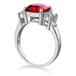 Tru-Ruby Perfection Ring -Trudiamonds T2617 PC 2