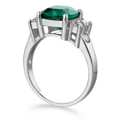 Tru-Emerald Perfection Ring -Trudiamonds T2618 PC 2