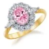 Eugenie's Royal Engagement Ring -Trudiamonds T2620 GC