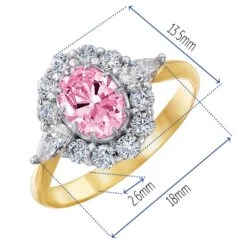 Eugenie's Royal Engagement Ring -Trudiamonds T2620 GC 1