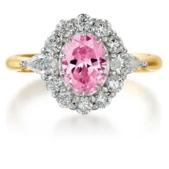 Eugenie's Royal Engagement Ring -Trudiamonds T2620 GC 3