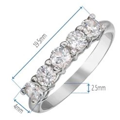 Grand Gesture Ring -Trudiamonds T2658 PC 1