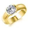 Budding Solitaire Ring -Trudiamonds T2716 GC