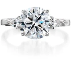 4.35 Ct. T.w. Belle Of The Ball Ring -Trudiamonds T2720 09W 2