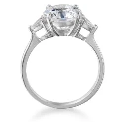 4.35 Ct. T.w. Belle Of The Ball Ring -Trudiamonds T2720 09W 4