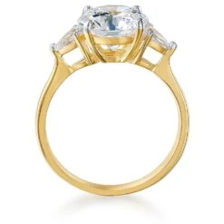 4.35 Ct. T.w. Belle Of The Ball Ring -Trudiamonds T2720 09Y 4