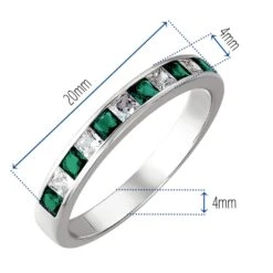 Rhapsody In Green Ring -Trudiamonds T2722 PC 1