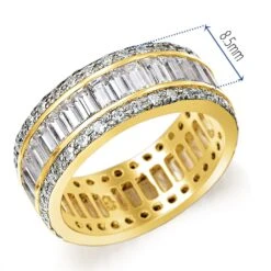 Raffles Eternity Ring -Trudiamonds T2742 GC 1