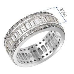 Raffles Eternity Ring -Trudiamonds T2742 PC 1