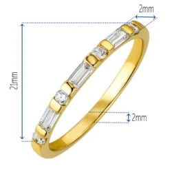 Simple Devotion Ring -Trudiamonds T2744 GC 1