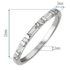 Simple Devotion Ring -Trudiamonds T2744 PC 1