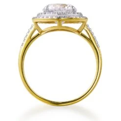 Double Halo Ring -Trudiamonds T2774 GC 2