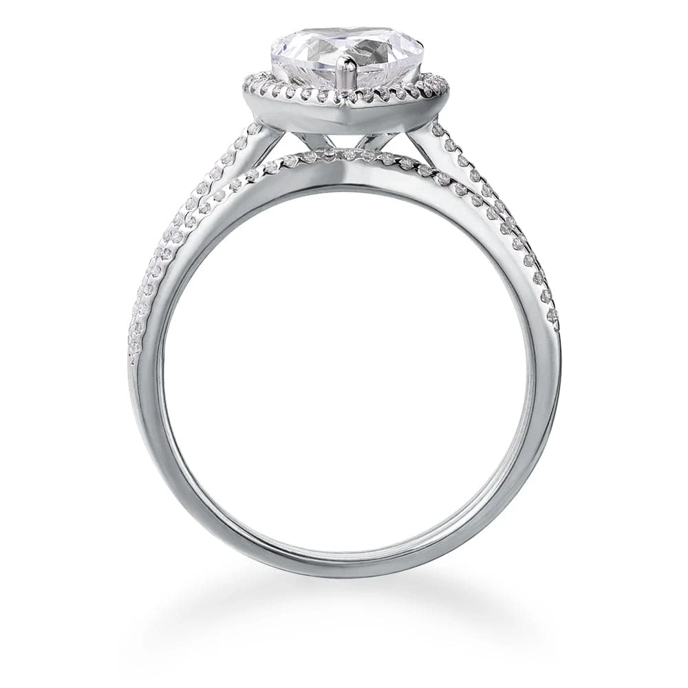 Halo Heart Ring Set 9 Halo Heart Ring Set - Image 7