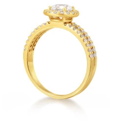Posh Bel-Aire Ring -Trudiamonds T2801 GC 2