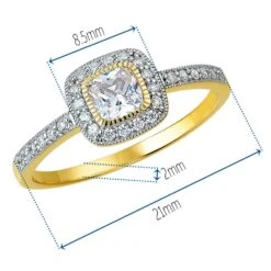 Some Like It Hot Ring -Trudiamonds T2823 GC 1