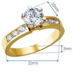 Diamond Diva Ring -Trudiamonds T2824 GC D 872882be ed0a 4261 a460 fef5d1f6c836