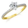 Millennium Solitaire Ring
