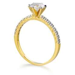 Millennium Solitaire Ring -Trudiamonds T2825 GC 2