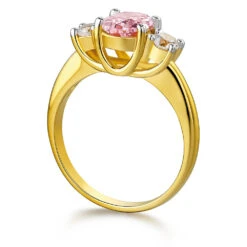 Pink Passion Ring -Trudiamonds T2862 GC 2