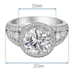 Grand Cocktail Ring 21 Grand Cocktail Ring -Trudiamonds T2912 PC 1