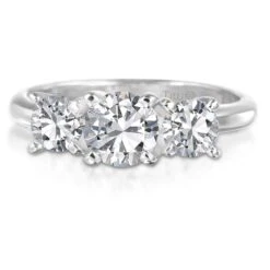 2 Ct. T.w. Dynamique Trilogy Ring -Trudiamonds T2971 PC 3