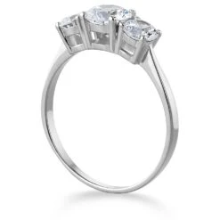 2 Ct. T.w. Ablaze Trilogy Ring -Trudiamonds T2972 PC 2